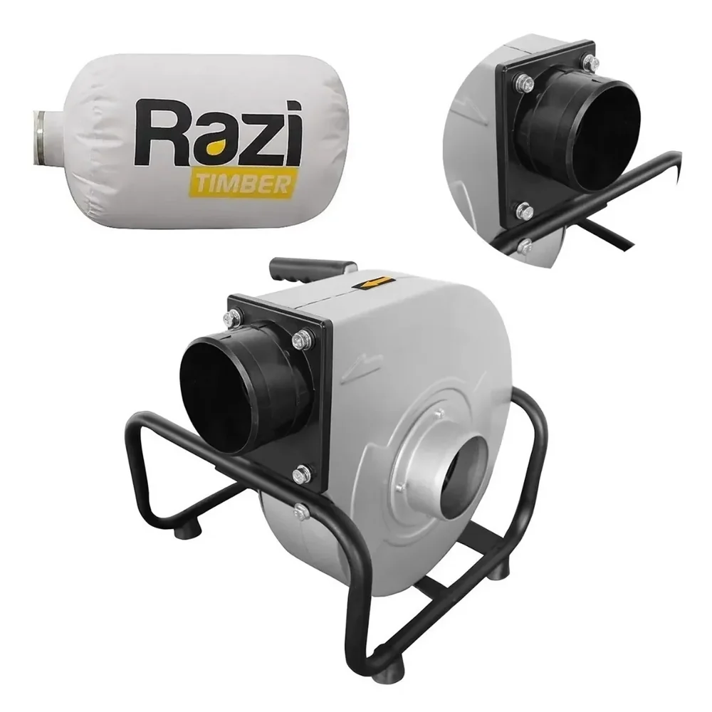 Coletor de Pó 49 Litros para Máquina de Bancada 1100W Razi